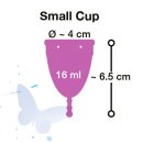 Menstrual Cup Small 2 Stück