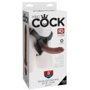 KC Strap-On with 8 Cock Brown
