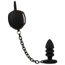 Black Velvets Ball cage with a