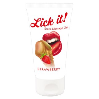 Erotic Massage Gel Strawberry